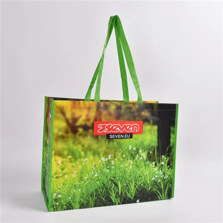 „Rpet“ pirkinių krepšys laminuodamas